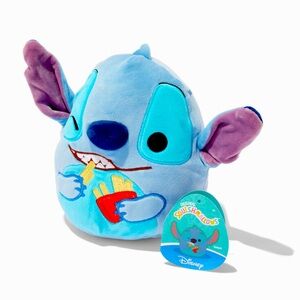 Squishmallows Disney Stitch with Fries 6.5” NWT
